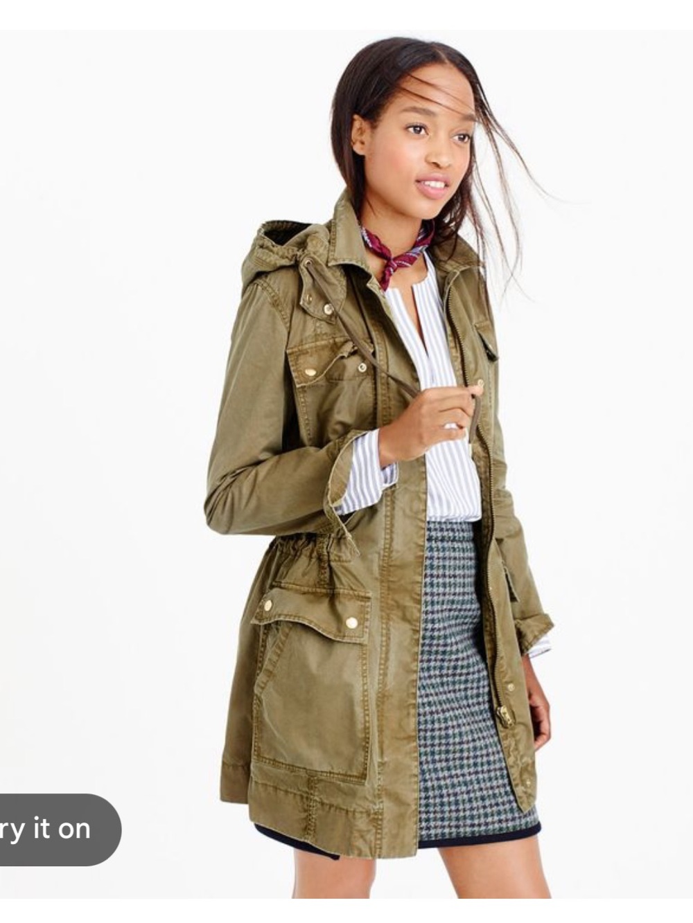 J.Crew field jacket xs